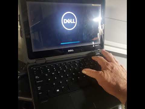 how to boot from USB dell latitude 3189 (make sure secure UEFI is off)