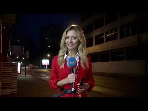 Potpuno prazne ulice Zemuna i malo svezije jutro - DJS - (TV Happy 16.09.2021)