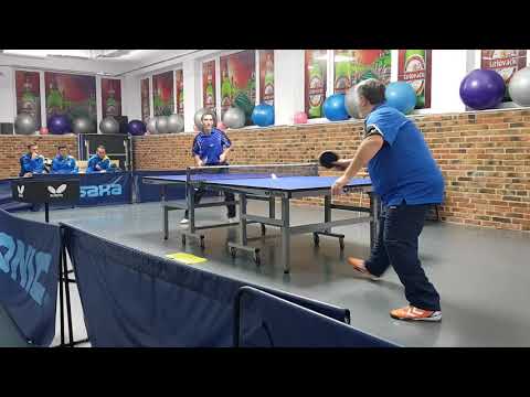 ŽUPANIĆ Željko - BIBER Tomislav 1:3, 7.KOLO 1.HL MUŠKI ISTOK, 27.1.2018.