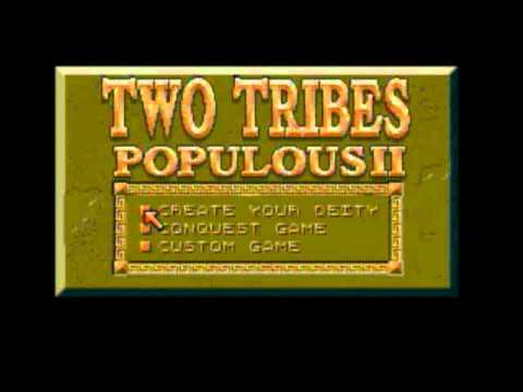 Populous II : Two Tribes Megadrive