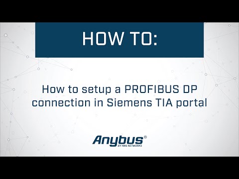 Как настроить PROFIBUS соединение в Siemens TIA Portal