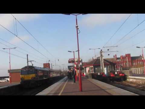 class 92 through wigan nw unexpectedly