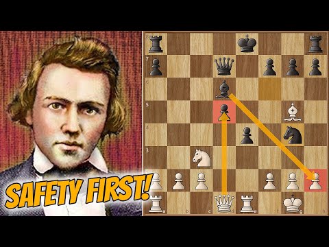 One Move Too Many || Morphy vs Löwenthal (1858)