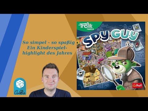 Spy Guy - A Kids' Game for the Whole Family - A Hidden Object Tracking Game - Rules & Review