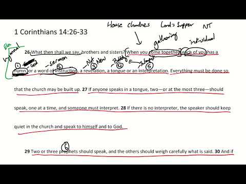 Passage Breakdown - 1 Corinthians 14:26-33 | Rich Spiritual Worship - Week 12