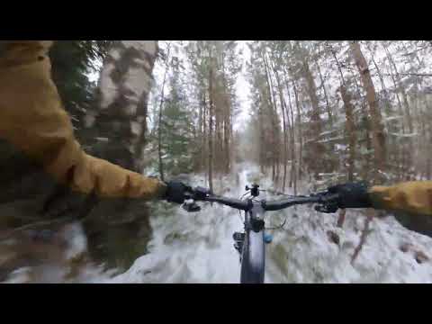 POLE VOIMA - Tight snowy test run #2