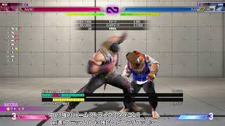 【スト６】アレックス コンボ・連携(パームストライク関係)