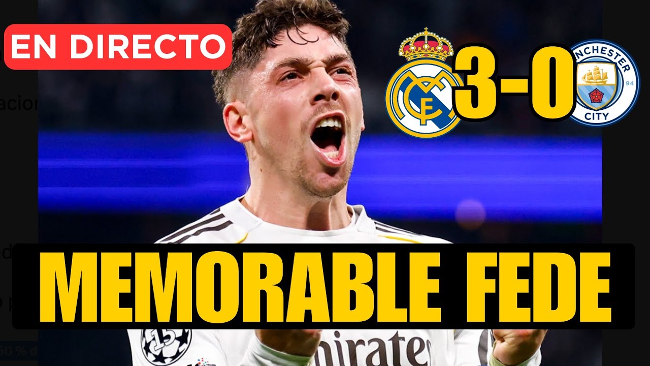 REAL MADRID - MANCHESTER CITY: REACCIÓN POST EN DIRECTO CON IÑAKI ANGULO