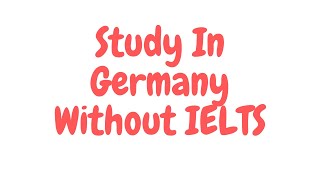 Study In Germany Without IELTS | Study in Germany | Visa consultants in hyderabad | Visa services