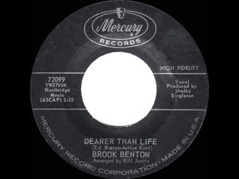 1963 HITS ARCHIVE: Dearer Than Life - Brook Benton