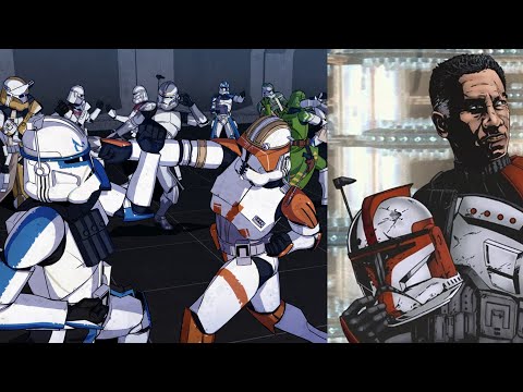 How Clone Commanders Were Trained by ARC Troopers