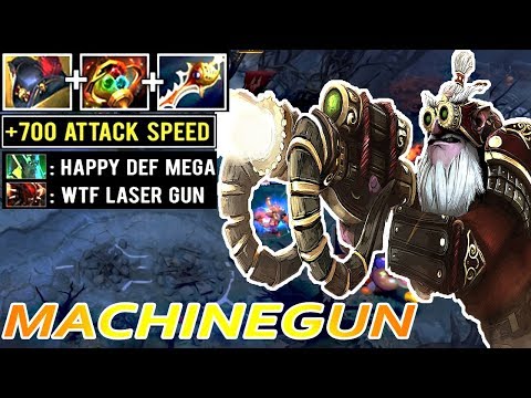 NEW MONSTER SNIPER  Pirate Hat + Apex 700 Attack SPEED MEGACREEPS Cmbck 7.23 Dota 2 Gameplay