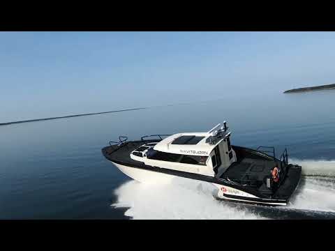 Marell M15 Hybrid Tour 'Kvitbjørn' - Sea trials in Öregrund, Sweden