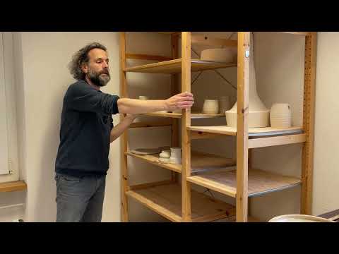 Töpfer Arbeitsplatz einrichten