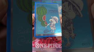Carte promo de Luffy avec la signature de Oda ! #fyp #pourtoi #luffy#onepiece