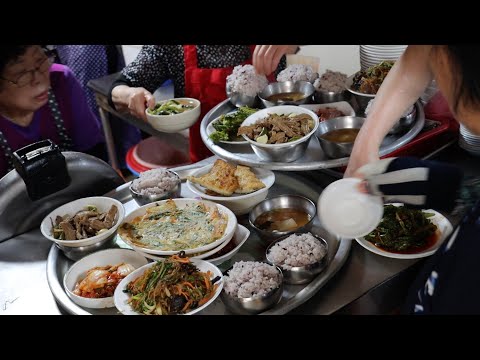 비가오나 눈이오나 미어터지는 4공주 할머니 백반?! 37년 손맛 끝장인 곳