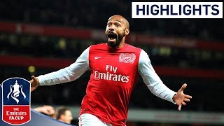 Henry scores on Arsenal return against Leeds | FA Cup 3rd Round 2012