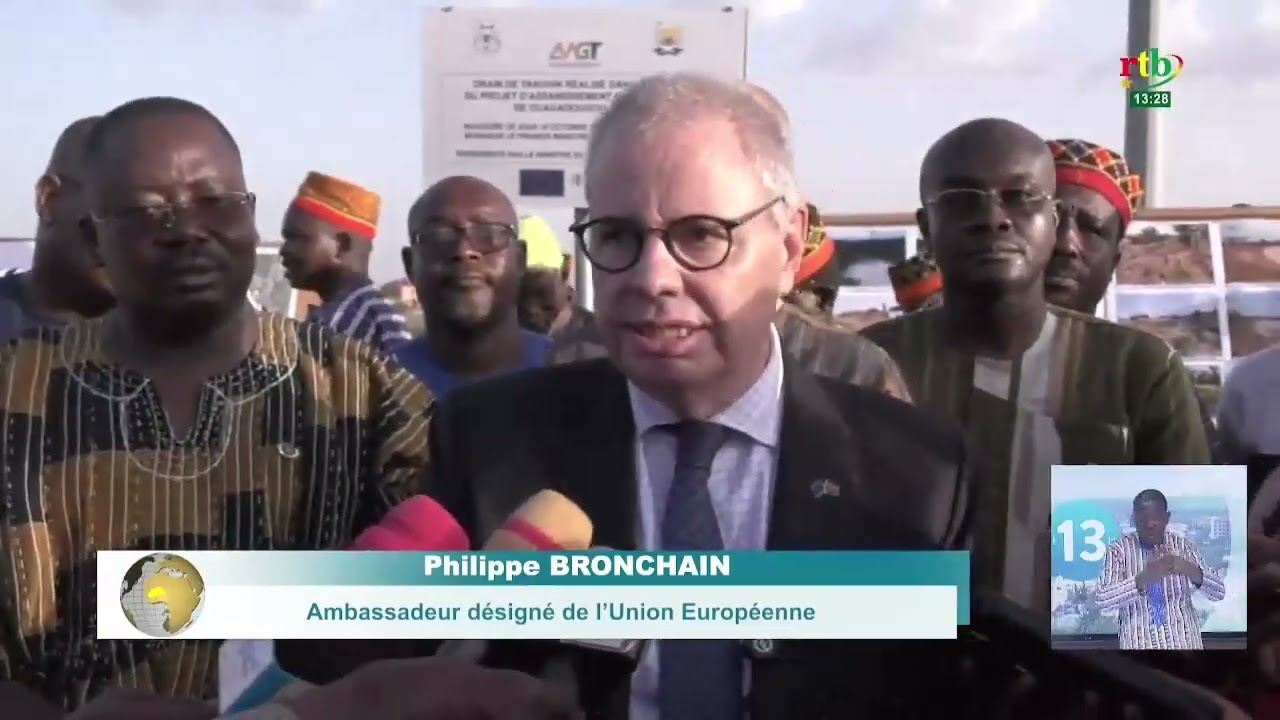 Evacuation des eaux pluviales: Le drain de Tanghin officiellement inauguré