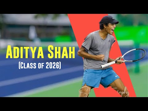 Aditya Shah - College tennis recruiting video (Fall 2026)