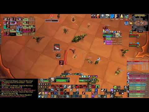 【RF】Castle Nathria = Council of Blood = Dance Part