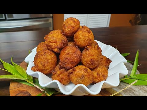 Plantain Fritters / Gulgula -  Sweet Version- Episode 1060