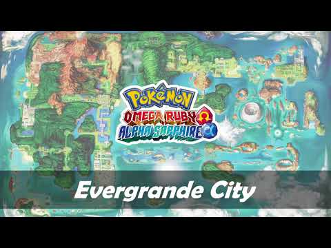 Evergrande City (Slow ver.) | Pokemon Omega Ruby and Alpha Sapphire Music