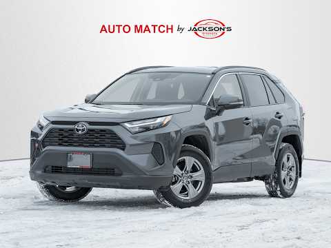 2025 Toyota RAV4 XLE AWD in Gray for sale at Jackson's Toyota in Barrie, ON