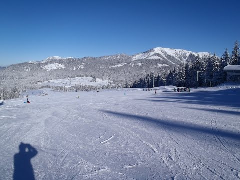 Winklmoosalm Piste vom Scheibelberg zum Kurven-Schlepplift