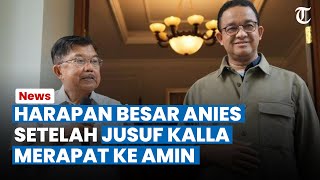Jusuf Kalla Merapat ke AMIN di PIlpres 2024, Anies Berharap Dukungan JK Bisa Membawa Dampak Besar