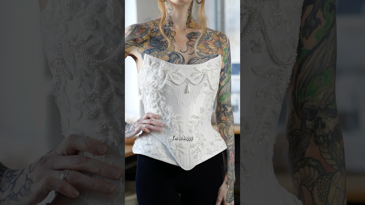 I am making my own wedding dress