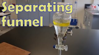 Separation of mixtures: separating funnel