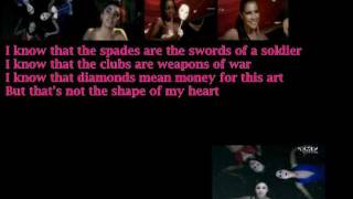 Sugababes-Shape (of my heart) with Lyrics