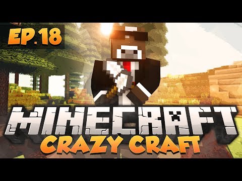 Minecraft "THE EXPLOSIVE MACHINE" - CRAZY CRAFT Modded Survival - Ep. 18 ( Minecraft Crazy Craft )