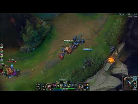 KogMaw Ft. Alistar Vs. Vayne Ft. Zilean Botlane