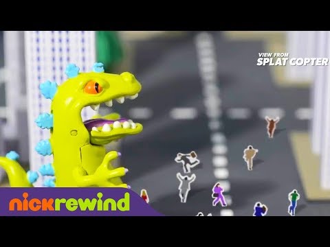 Reptar Is On The Loose! | SPLAT News | Nicktoons