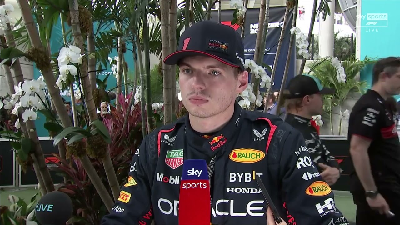Max Verstappen Speaks Out on Failing to Set a Lap in Final Qualifying Stage at F1 2023 Miami GP
