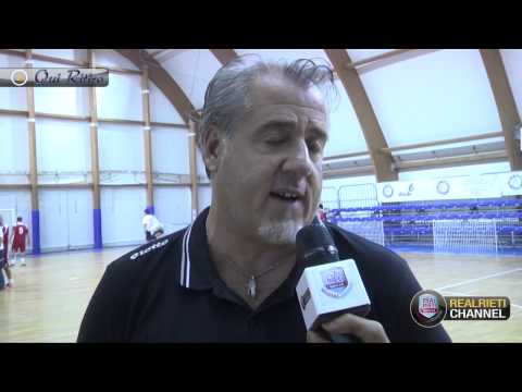 Olimpus c5 vs Real Rieti   Interviste "Qui Ritiro"