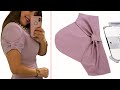 Sewing Tips and Tricks/Very Easy Bow Sleeves Design Cutting and Stitching