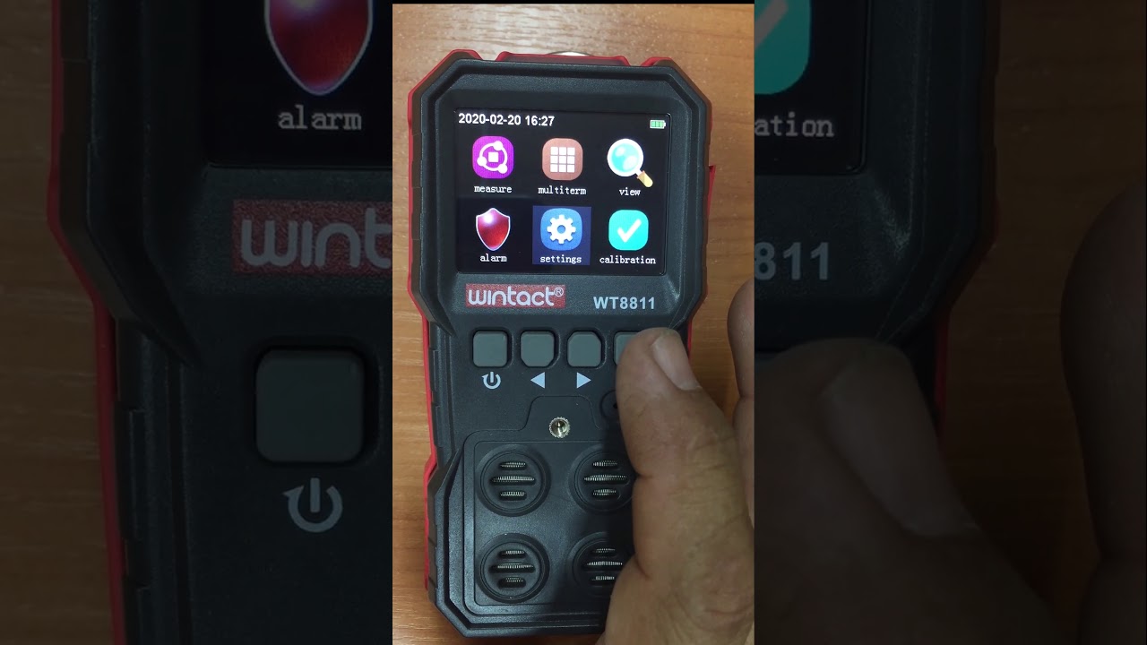 Medidor de gases Wintact WT8811