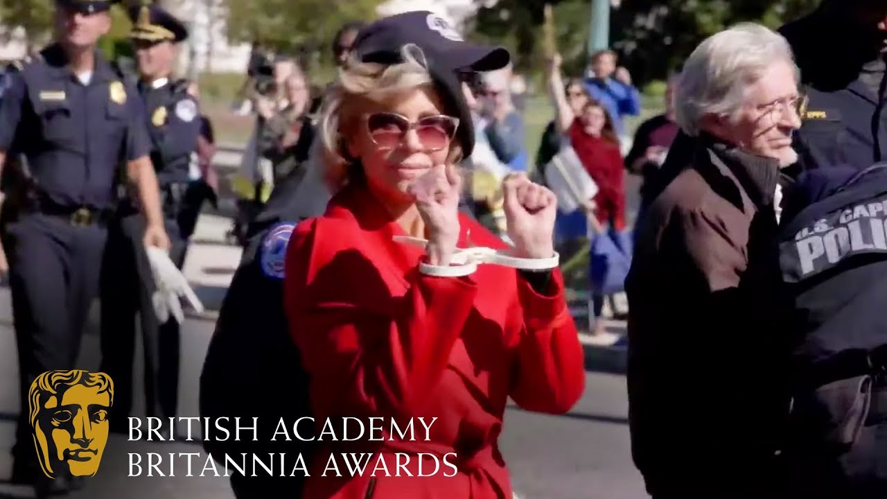 Jane Fonda Arrested While Accepting BAFTA Britannia Award