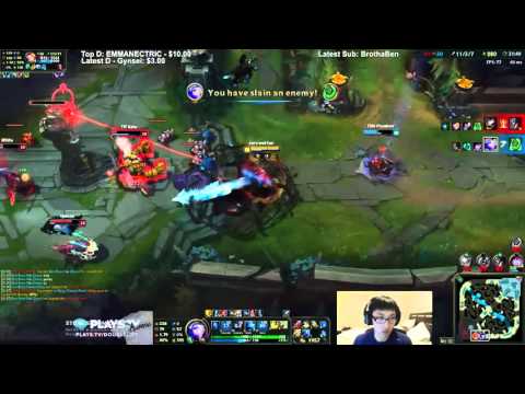 TSM Doublelift - INSANE ASHE 1v3 OUTPLAY! (Stream Highlight)