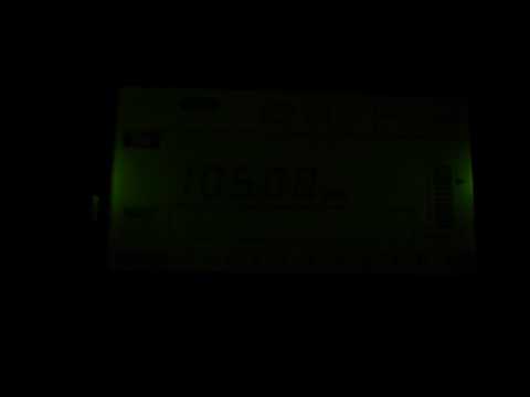[THA 2012-17] FM-DX 20.03.2012 - unid Iran(?) on 105,0 MHz in airplane above Turkmenistan / NE-Iran