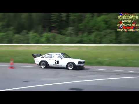 Slalom Ambri 2022  Hürzeler Roger CHE Lyss Opel Kadett C