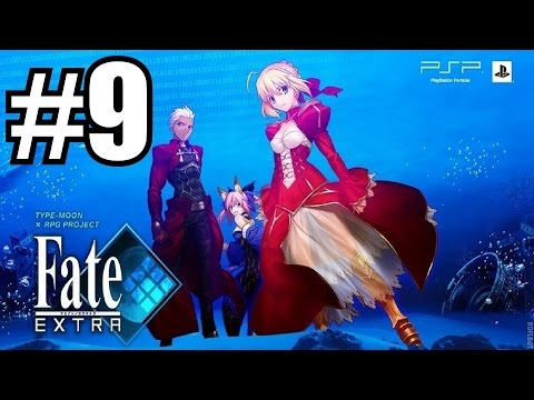 Fate Extra Gameplay Walkthrough Part 9 (Caster)