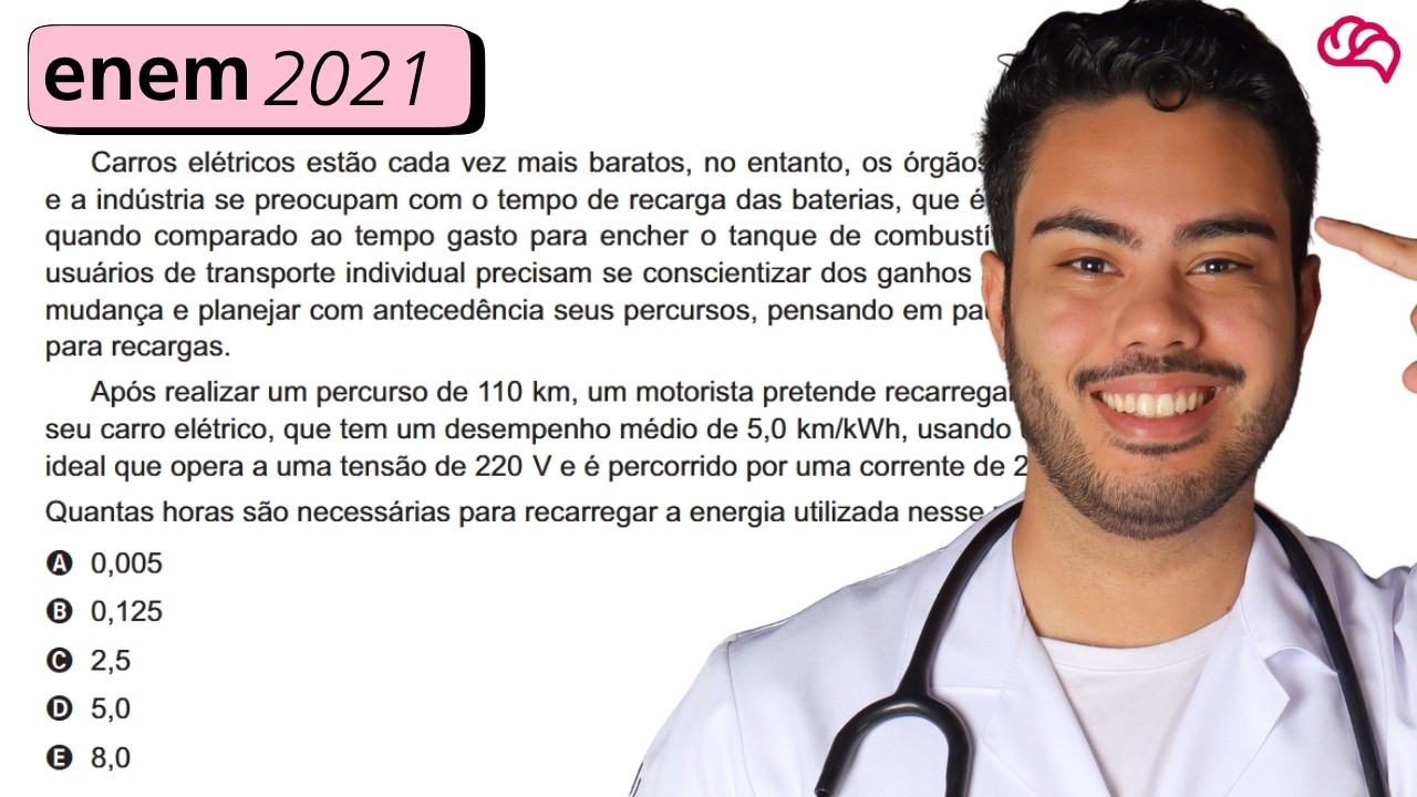 Resolução em Vídeo — Questão 128 ENEM 2021