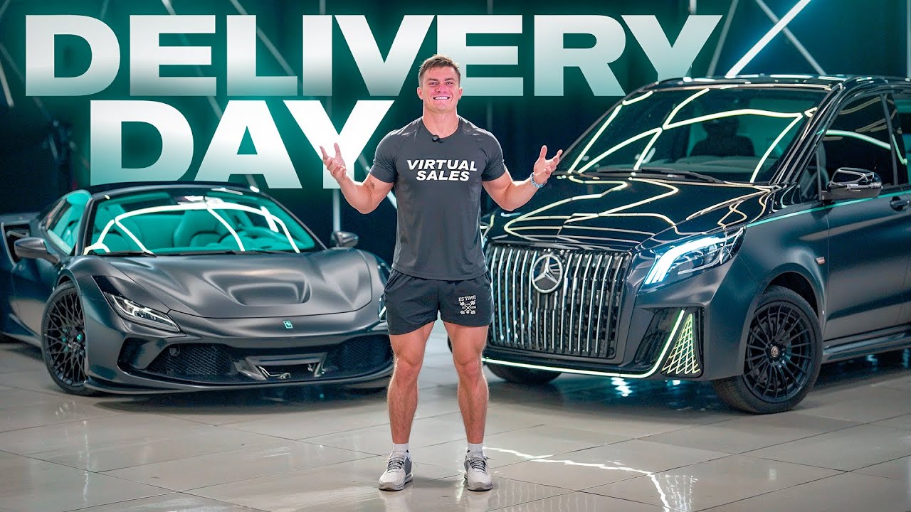 Delivery Day: Unveiling My One-of-a-Kind Tiffany Blue Ferrari F8 Spider