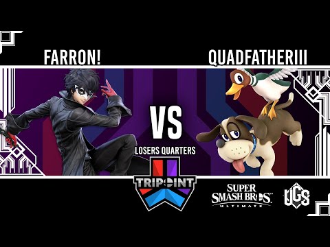 Tripoint Smash 131 - Losers Quarters - Farron!(Joker) Vs. quadfatherIII(Duck Hunt)
