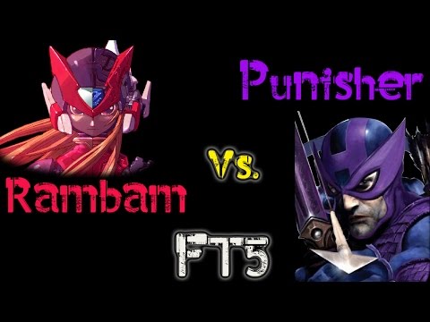 UMvC3  Punisher vs Rambam FT5 (NEC17 casual sets)