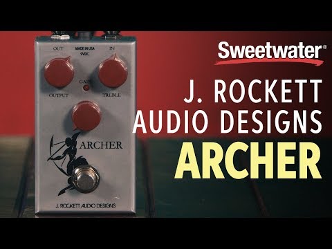 J. Rockett Audio Designs Archer Boost/Overdrive Pedal J. Rockett Audio Designs Archer Boost/Overdrive Pedal