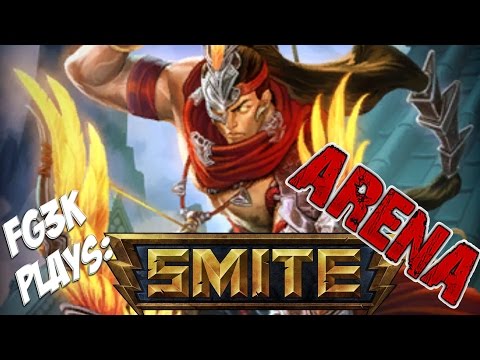 SMITE - Hou Yi Arena Gameplay "Carry me Suku! "